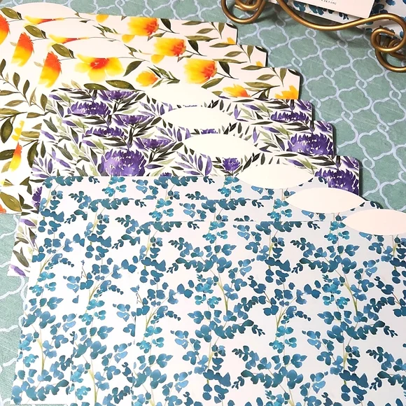 UBRANDS beautiful Floral File Folders - Picture 7 of 8